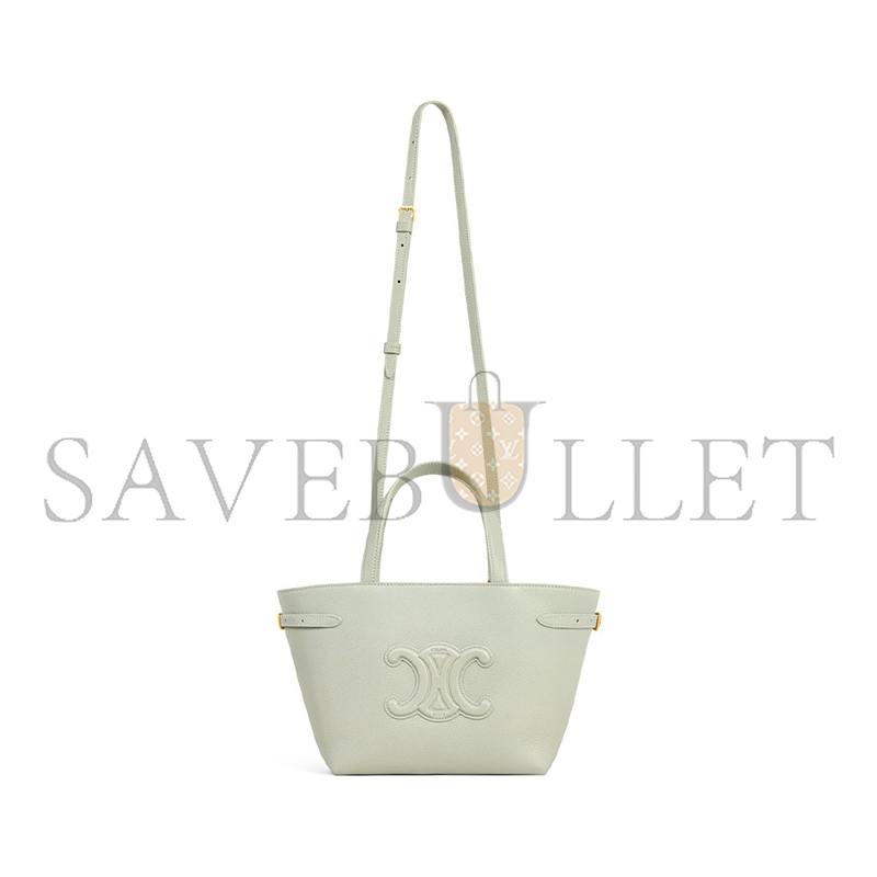 CELINE MINI CABAS ANAIS CUIR TRIOMPHE IN GRAINED CALFSKIN 118613ENY.31LY (21*20*10cm)